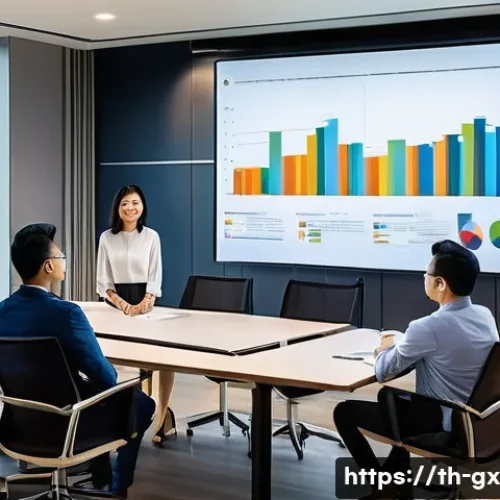 Home 30 인지 편향과 혁신의 관계 - A modern corporate meeting room in a Bangkok office, diverse Thai professionals in business casual a...